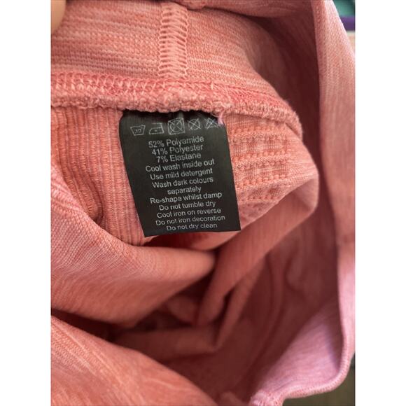 Alphalete Womens Small Pink‎ Legging Compression Active Workout Gym - Picture 9 of 10